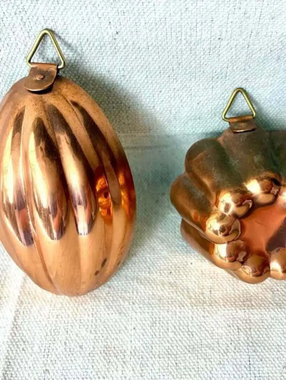 Vintage Copper baking Molds – Set of 2